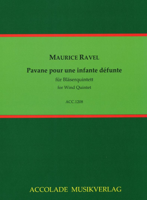 Vorderes Coverbild Pavane pour une infante défunte für