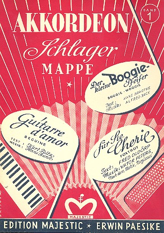 Vorderes Coverbild Schlager-Mappe Band 1