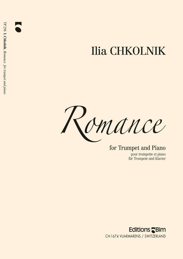 Vorderes Coverbild Romance für Trompete und Klavier