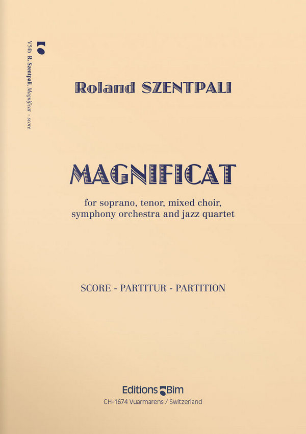 Vorderes Coverbild Magnificat für Soli, gem Chor,