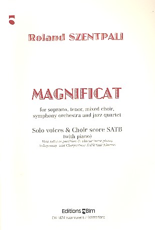 Vorderes Coverbild Magnificat für Soli, gem Chor,