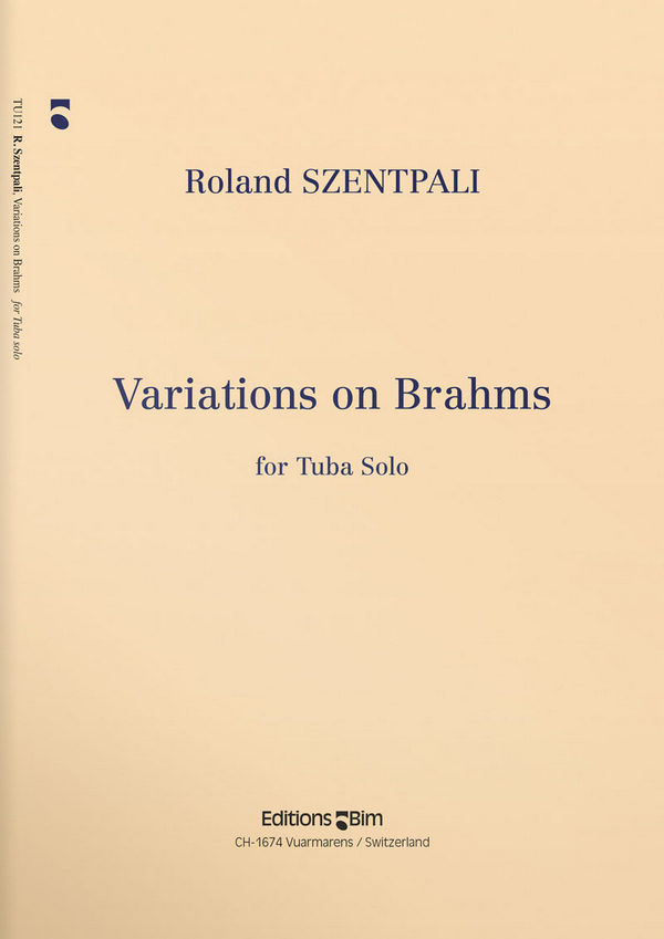 Vorderes Coverbild Variations on Brahms für Tuba