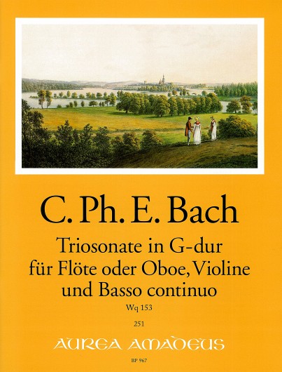 Vorderes Coverbild Sonate G-Dur für Flöte (Oboe),