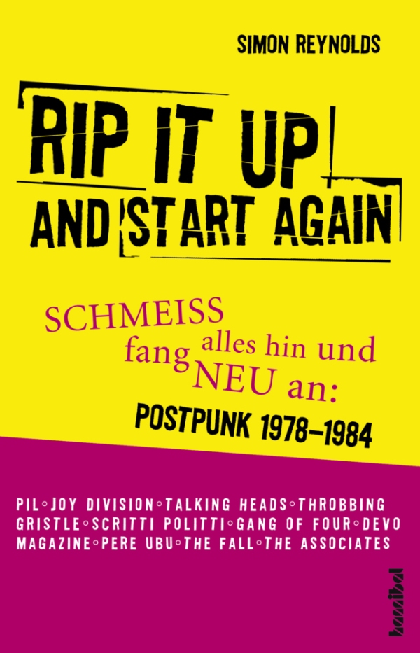Vorderes Coverbild Rip it up and start again