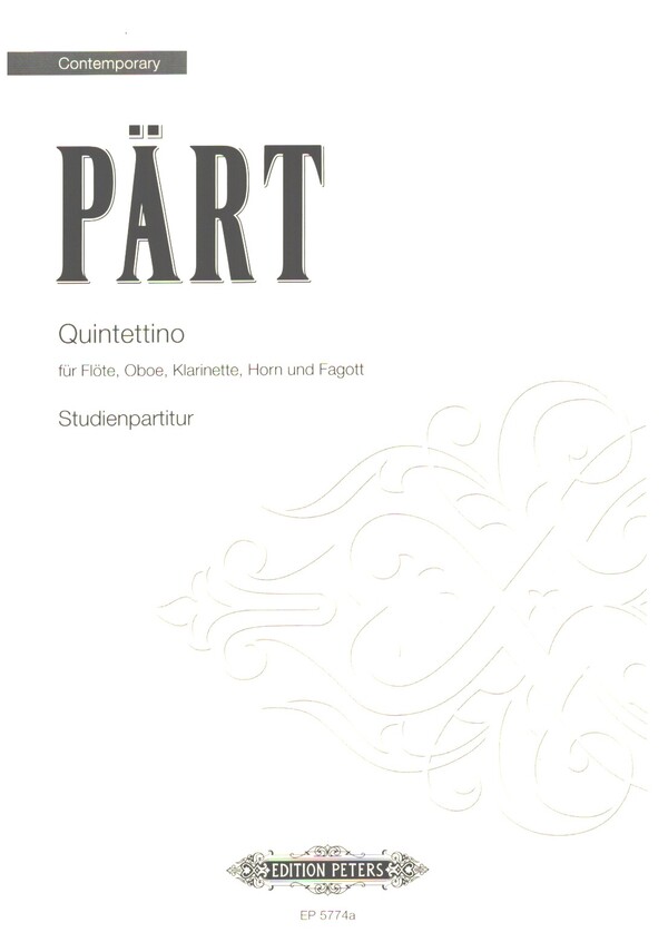 Vorderes Coverbild Quintettino