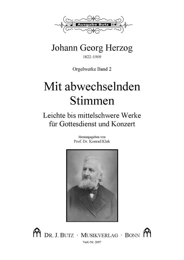 Vorderes Coverbild Orgelwerke Band 2