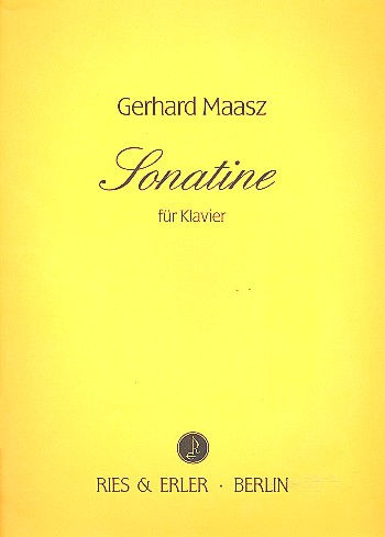 Vorderes Coverbild Sonatine