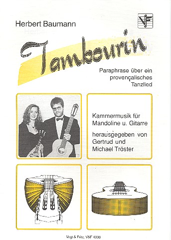 Vorderes Coverbild Tambourin Paraphrase über