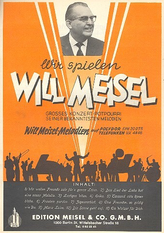 Vorderes Coverbild Wir spielen Will Meisel
