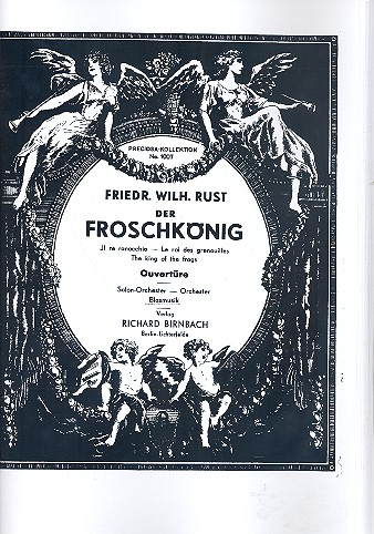 Vorderes Coverbild Der Froschkönig Ouvertüre: