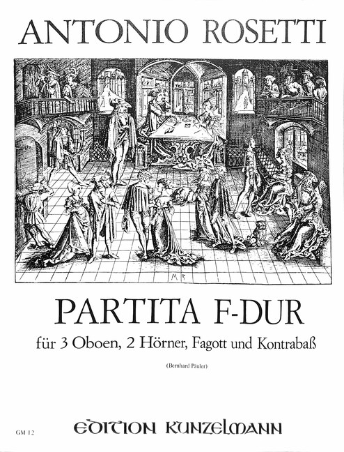 Vorderes Coverbild Partita F-Dur