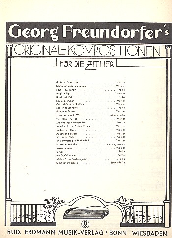 Vorderes Coverbild Lachendes München für Zither