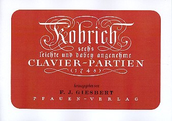 Vorderes Coverbild 6 leichte Klavierpartien