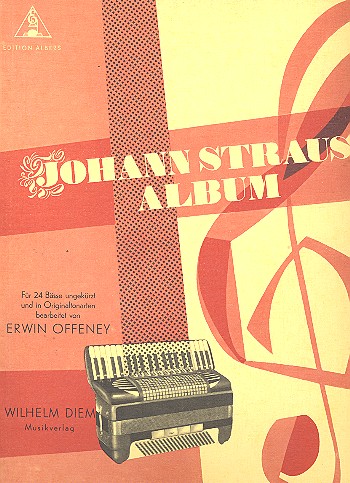 Vorderes Coverbild Johann Strauss Album Band 1