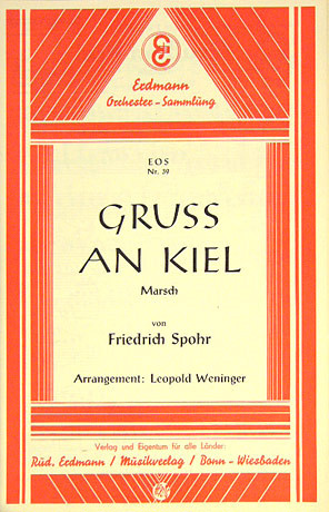 Vorderes Coverbild Gruß an Kiel: für Salonorchester