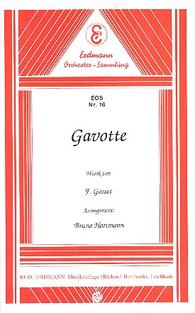 Vorderes Coverbild Gavotte D-Dur: