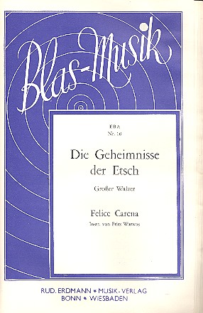Vorderes Coverbild Die Geheimnisse der Etsch: