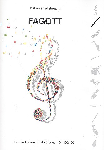 Vorderes Coverbild Instrumentallehrgang Fagott für