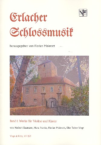 Vorderes Coverbild Erlacher Schloßmusik Band 1