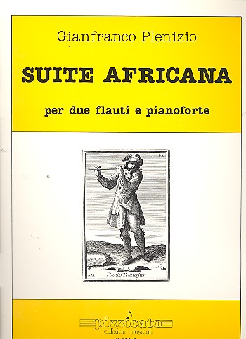 Vorderes Coverbild Suite Africana für 2 Flöten