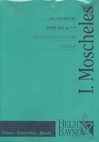 Vorderes Coverbild Les Contrastes Grand Duo op.115