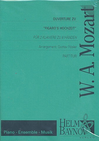 Vorderes Coverbild Ouvertüre zu "Figaros Hochzeit"