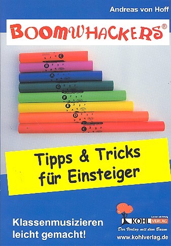 Vorderes Coverbild Boomwhackers - Tipps und Tricks für Einsteiger