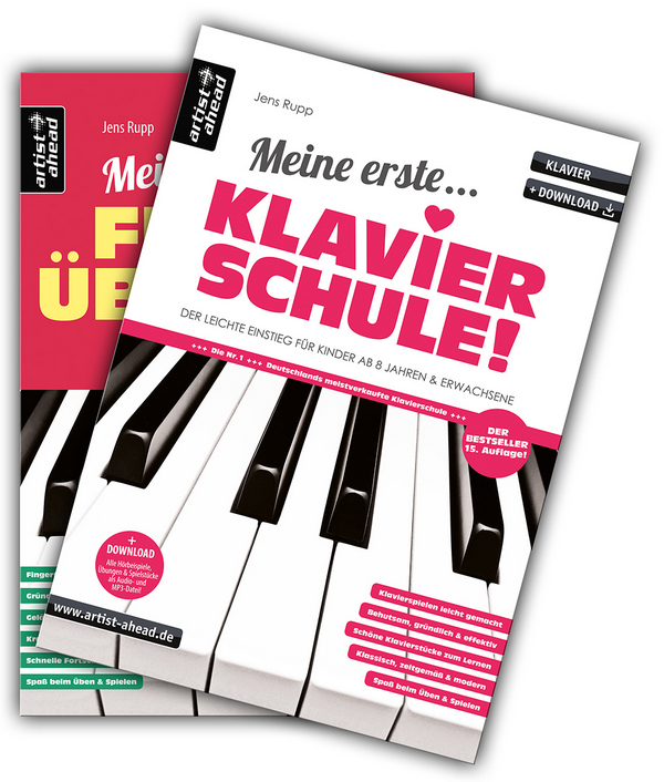 Vorderes Coverbild Meine erste Klavierschule & Meine ersten Fingerübungen (Bundle), inkl. Download