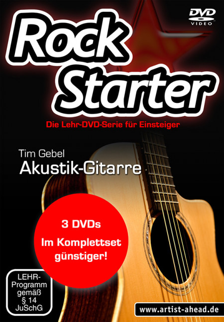 Vorderes Coverbild Rockstarter Vol. 1-3 ? Akustikgitarre 