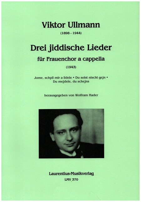 Vorderes Coverbild 3 jiddische Lieder