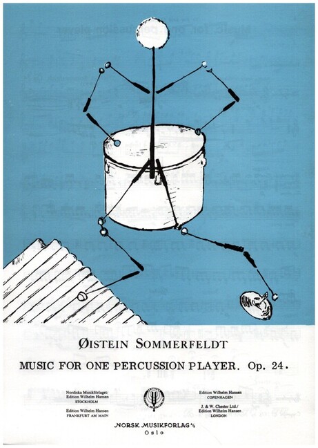 Vorderes Coverbild Music for one Percussion Player op.24