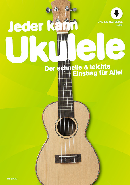 Vorderes Coverbild Jeder kann Ukulele (+Online-Audio)