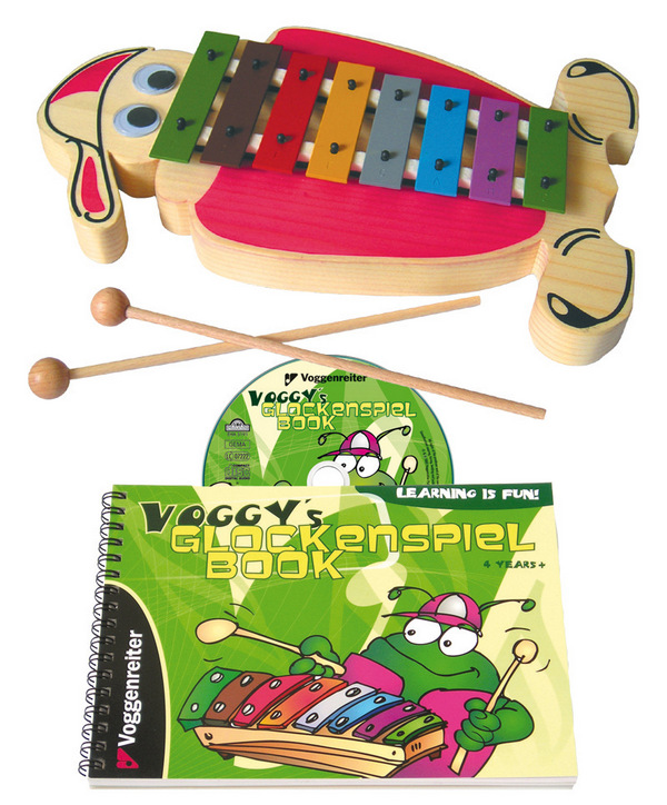 Vorderes Coverbild Voggys Glockenspiel-Set - ENGLISH EDITION