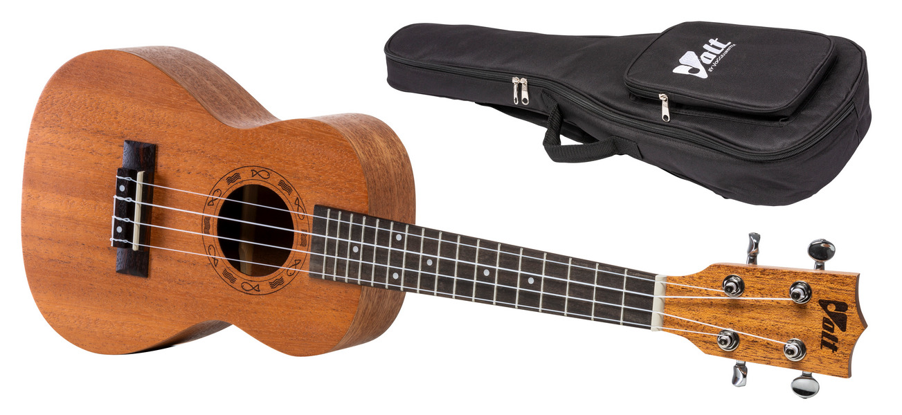 Vorderes Coverbild VOLT Ukulele 'Valencia' (Concerto/24')