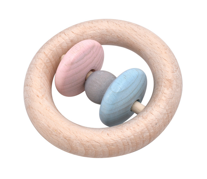 Vorderes Coverbild Klapper-Ring 'Roti' (blau/rosa)
