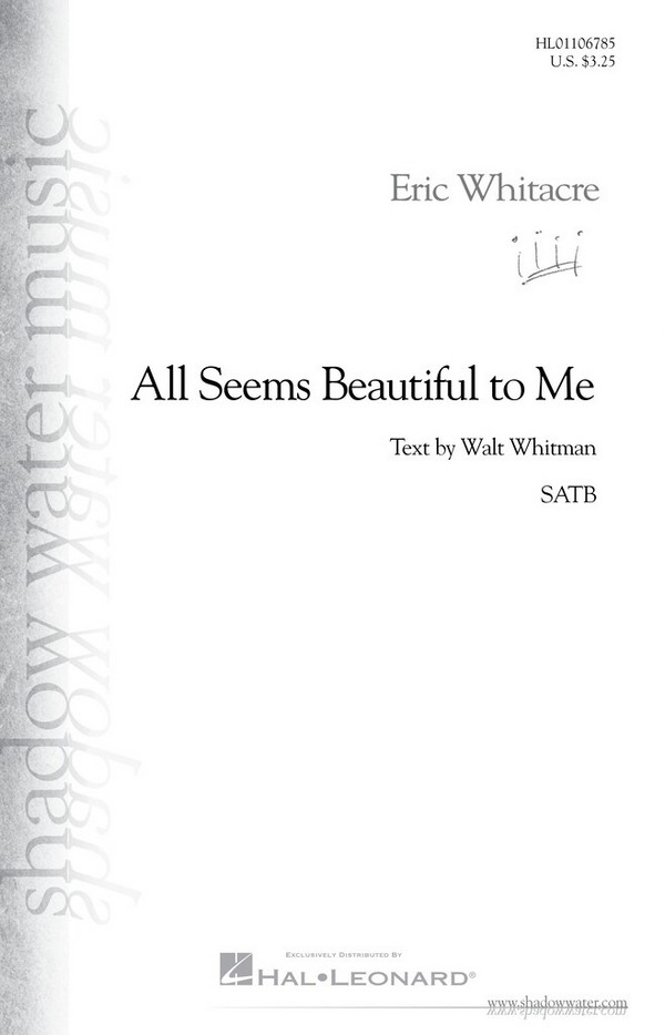 Vorderes Coverbild All Seems Beautiful to Me