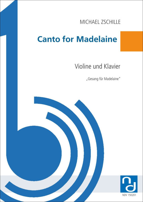 Vorderes Coverbild Canto for Madelaine