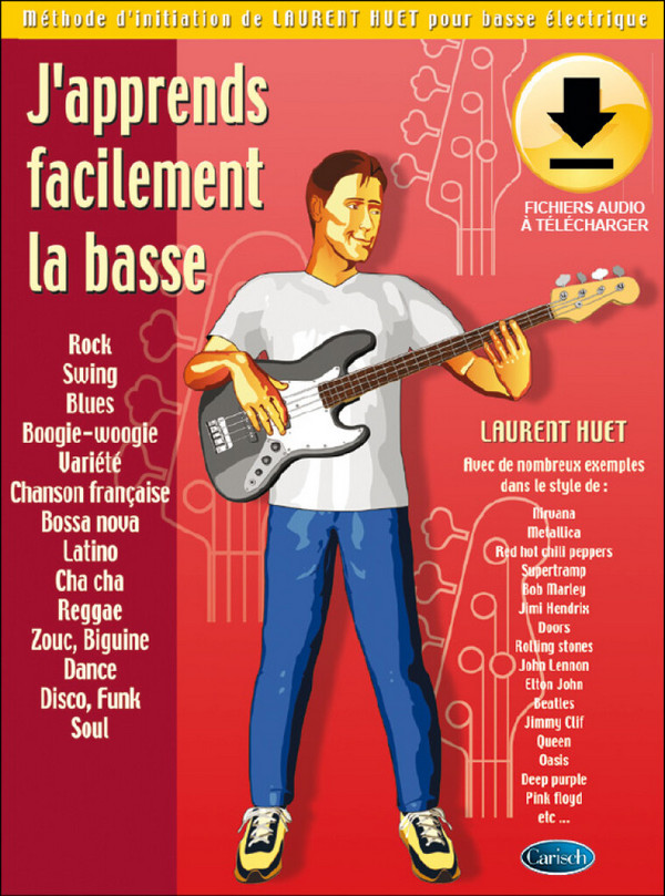 Vorderes Coverbild J'apprends facilement la Basse