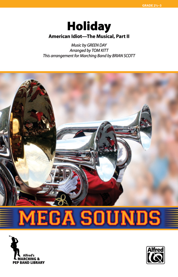 Vorderes Coverbild Holiday (marching band score)