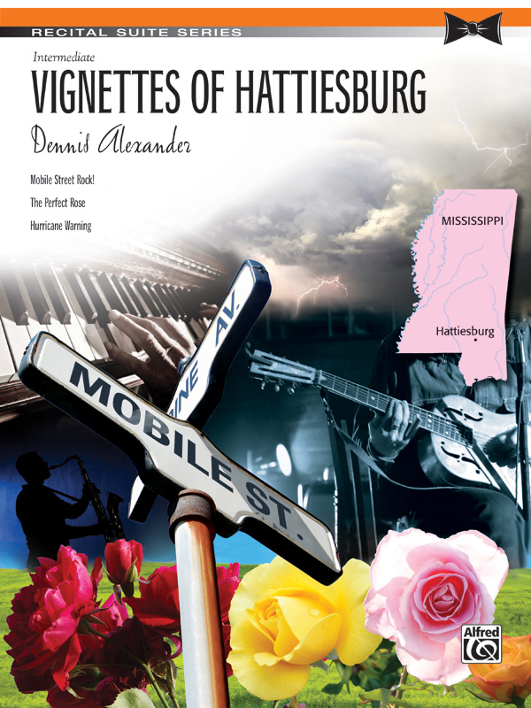 Vorderes Coverbild Vignettes of Hattiesburg (piano solo)