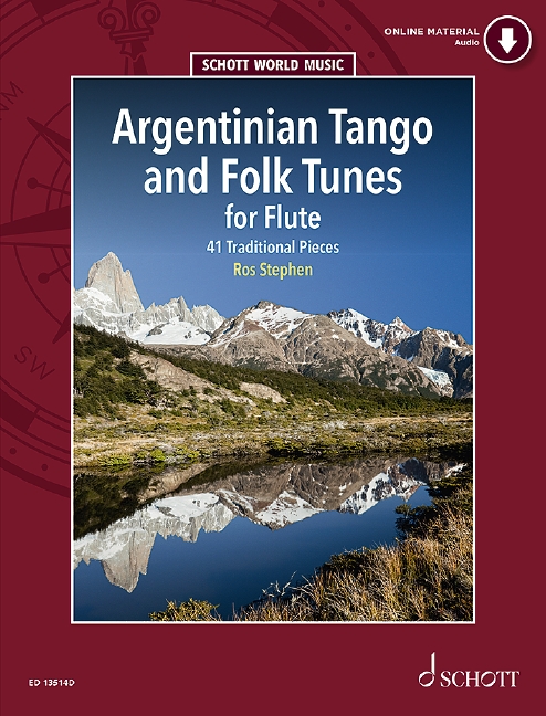 Vorderes Coverbild Argentinian Tango and Folk Tunes (+Online Audio)