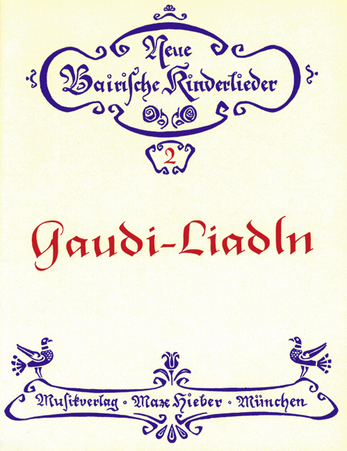 Vorderes Coverbild Gaudi Liadln