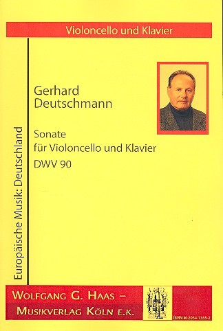 Vorderes Coverbild Sonate DWV90