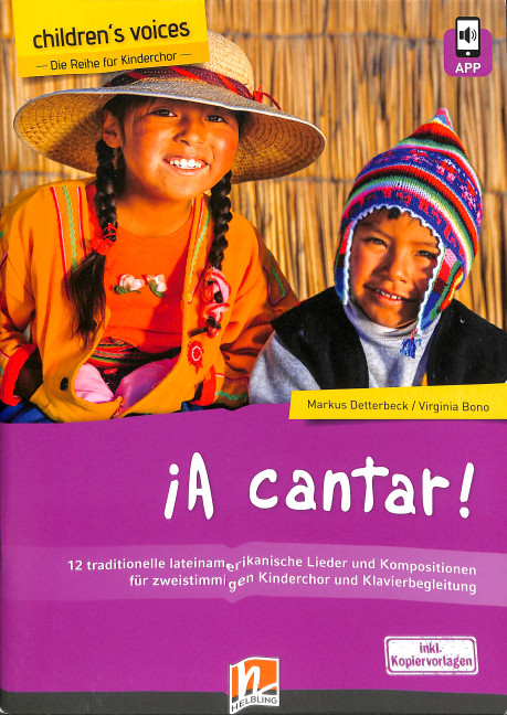 Vorderes Coverbild ¡A cantar! (Kinderchor)