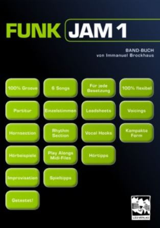 Vorderes Coverbild Jam Band 1 (+CD) Funk