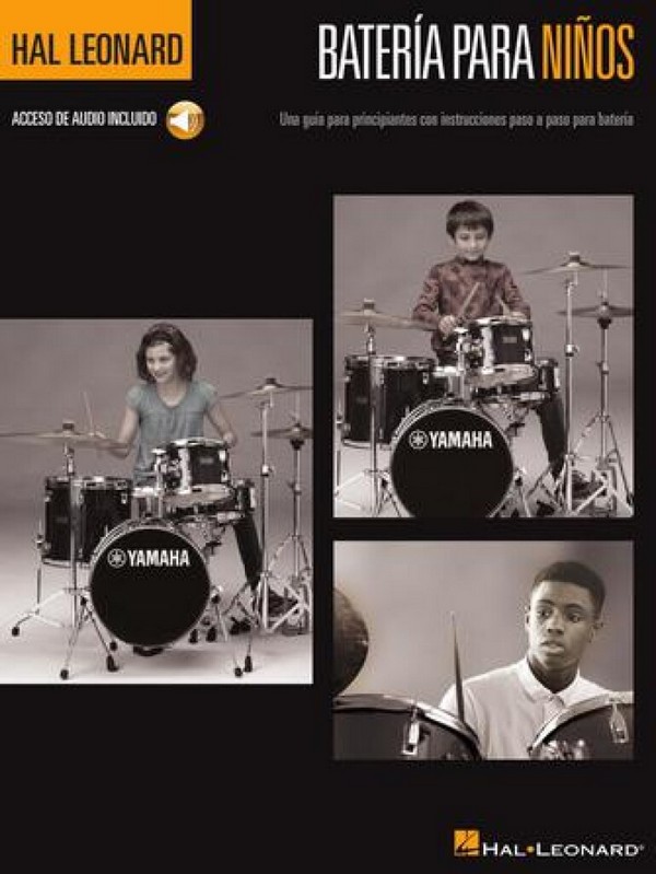 Vorderes Coverbild Batería Para Ninos (+Online-Audio)