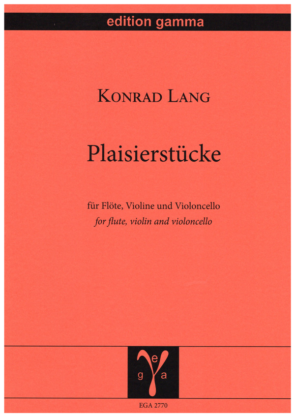 Vorderes Coverbild Plaisierstücke
