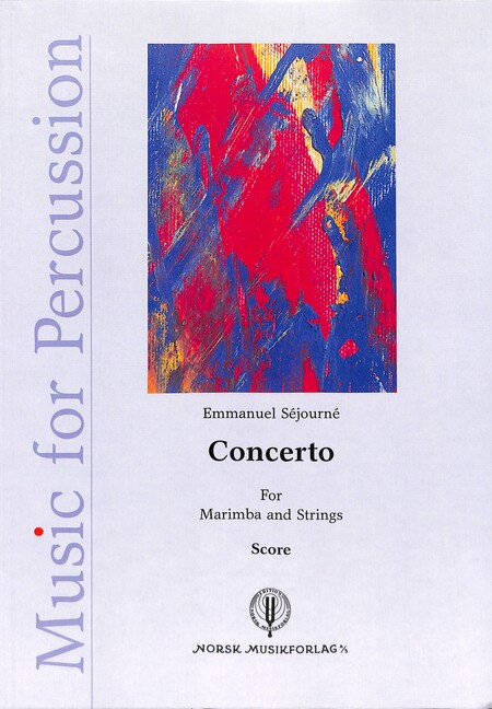 Vorderes Coverbild Concerto for marimbaphone and