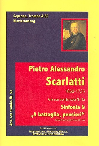 Vorderes Coverbild Arie con tromba sola No.9a für Trompete