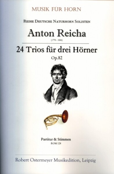 Vorderes Coverbild 24 Trios op.82